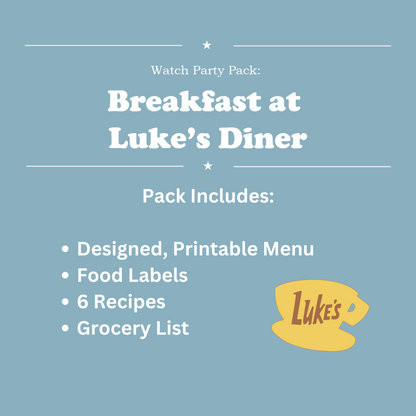 Breakfast at Luke's Diner