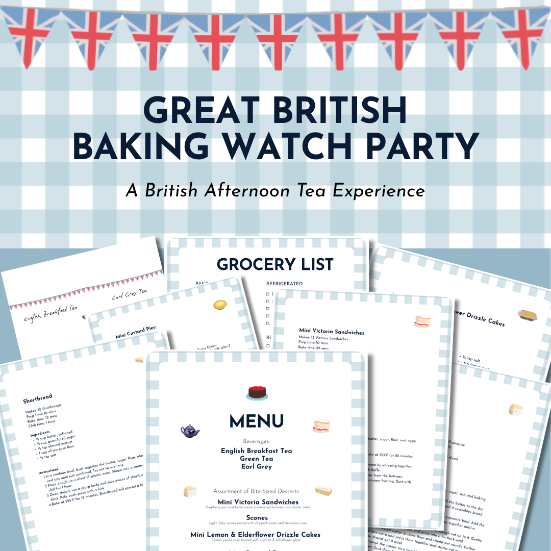 Great British Baking Watch Party