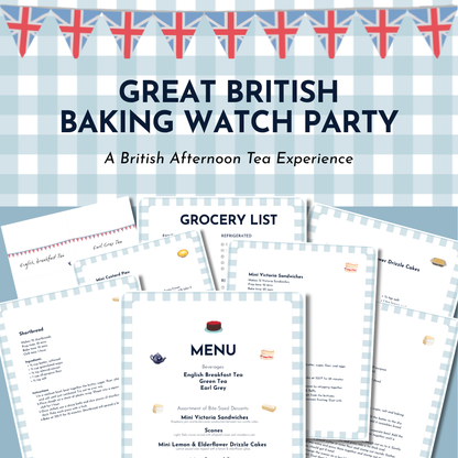 Great British Baking Watch Party