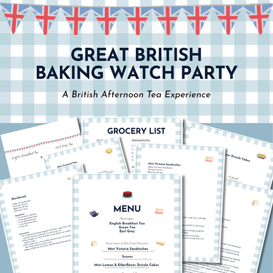 Great British Baking Watch Party